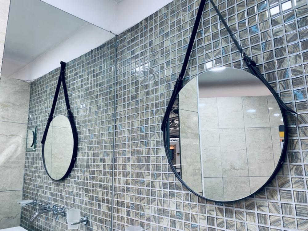 Espejo - Belt Negro 67 diám.67