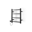 ATRIM - TOALLERO ELÉC. CUBIC PETIT 50x40x11cm NEGRO MATE