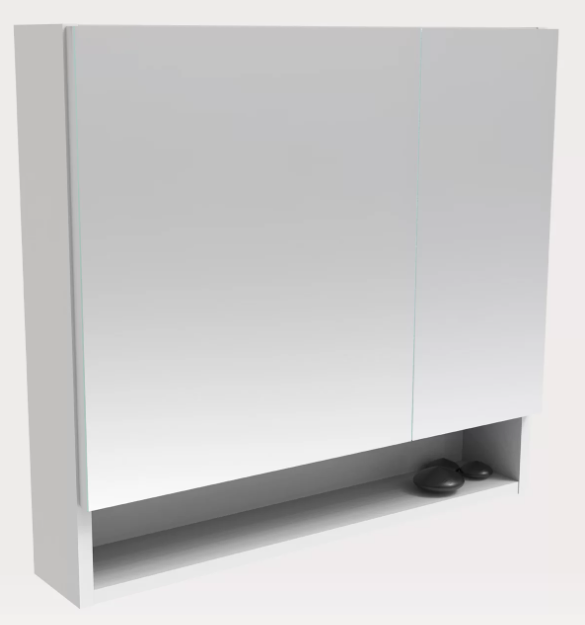 Muebles Schneider - Linea: Botiquines Eco - BOTIQUIN ECO - BT 400 Color: BLANCO - BT400BCO