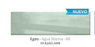 ER-830EG-AMB - Egeo Aguamarina - 8.5x30 - Brillante - Colores Solidos