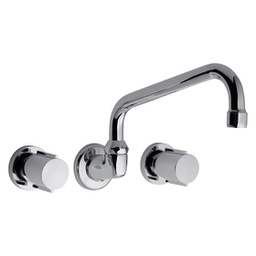 [0403.03/17-CR] FV - California – Juego para cocina - lavadero para embutir - Dos llaves, pared - Trad.