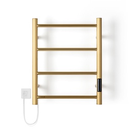 [COCO-1110+] ATRIM - TOALLERO ELÉC. COCO PETIT 50x40x11cm ORO MATE